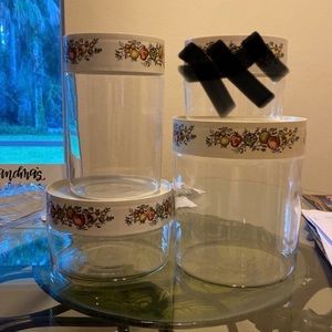 Vintage spice of life canisters